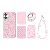Pink Hanukkah Glitter iPhone Bundle