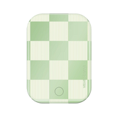 Pistachio Vibe Checkered Portable MagSafe Charger Power Pack
