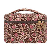 Rosy Leopard Vanity Bag