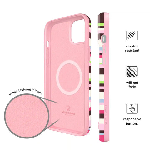 Sweet Treat Stripes iPhone Case