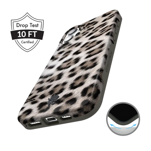 Arctic Leopard iPhone Case