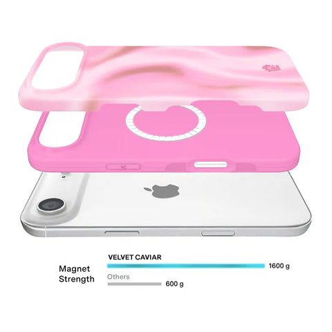 Strawberry Swirl iPhone Case