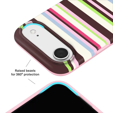 Sweet Treat Stripes iPhone Case