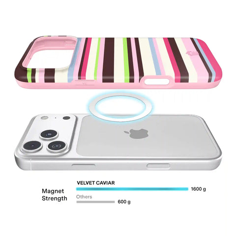 Sweet Treat Stripes iPhone Case