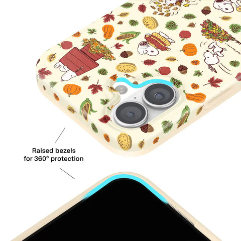 Snoopy Autumn Leaves iPhone Case