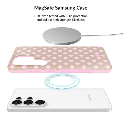 Brown Sugar Polka Dot Samsung Bundle Set