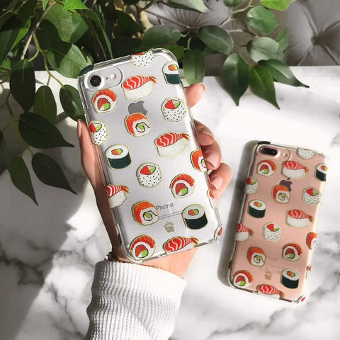 Sushi Clear iPhone Case