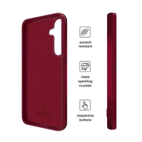 Black Cherry Crystal Samsung Case