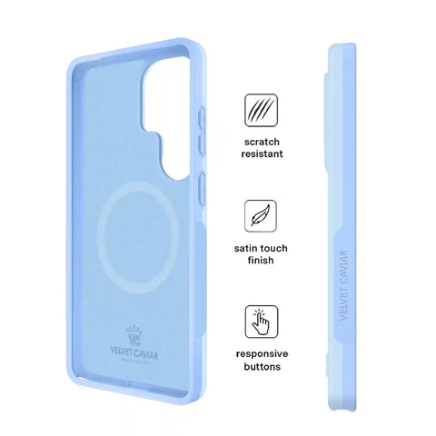 Cotton Candy Blue Samsung Case