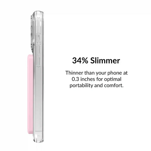 Strawberry Milk Slim Portable MagSafe Charger Power Pack
