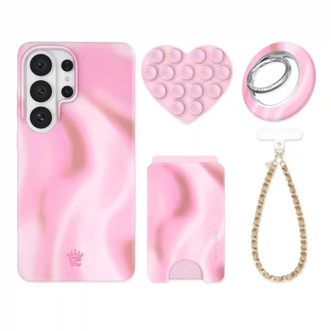 Strawberry Swirl Samsung Bundle Set