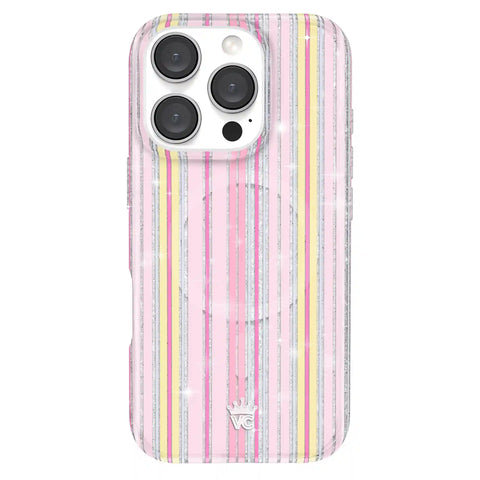 Sunkissed Stripes Glitter iPhone Case