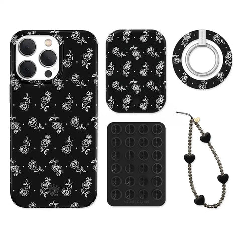 Vintage Roses iPhone Bundle Set - Grip