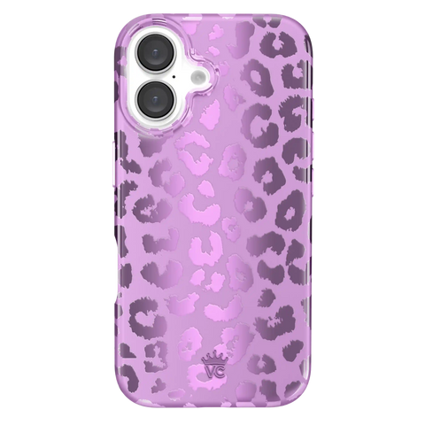 Amethyst Leopard iPhone Case