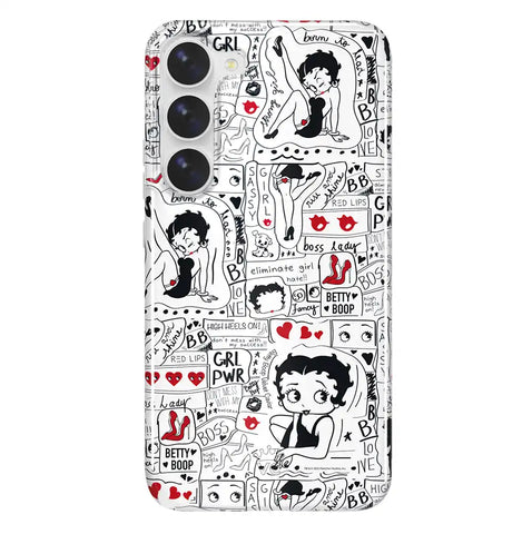Betty Boop Girl Power Samsung Case
