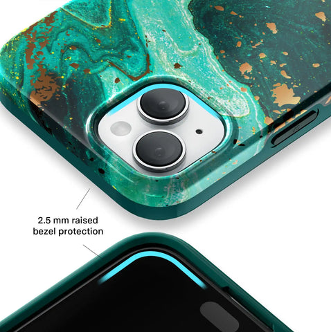 Emerald Marble iPhone Case