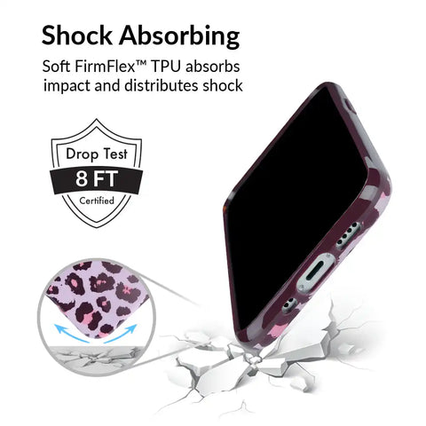 Purrfect Pink Leopard iPhone Case