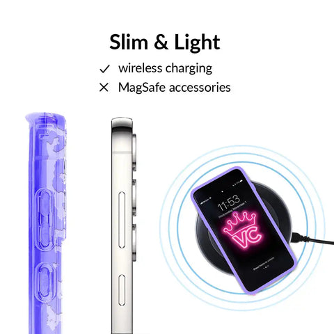 Electric Purple Leopard Samsung Case