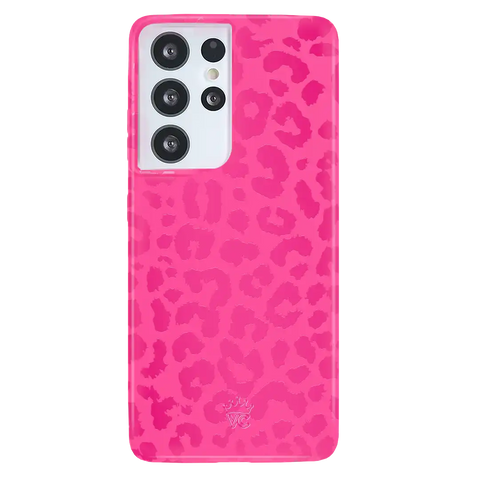 Even Hotter Pink Leopard Samsung Case