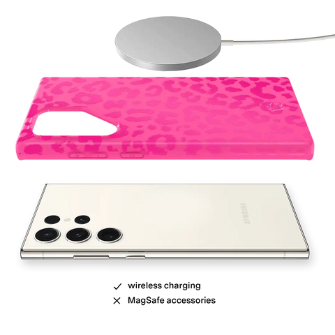 Even Hotter Pink Leopard Samsung Case