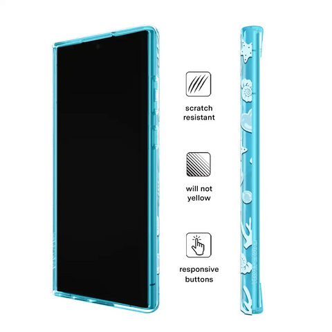 Aquamarine Holo Samsung Case