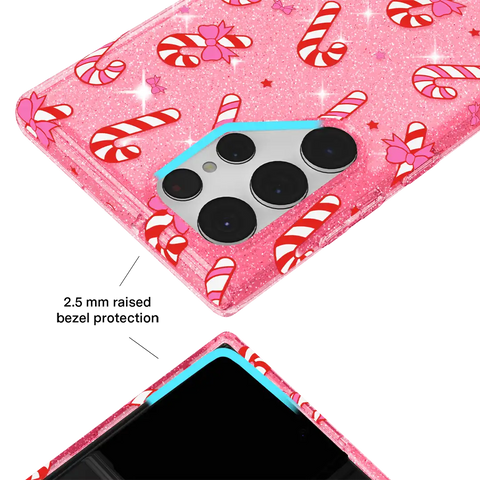 Pink Peppermint Princess Samsung Case