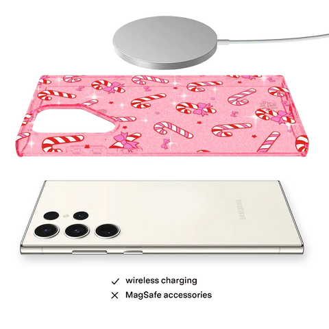 Pink Peppermint Princess Samsung Case