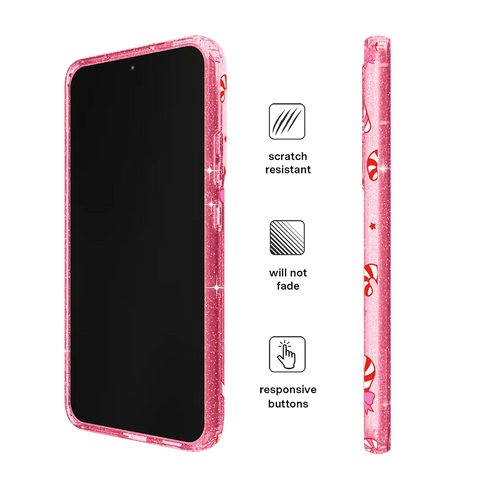 Pink Peppermint Princess Samsung Case