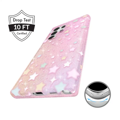 Falling Star Glitter Samsung Case