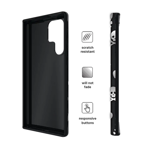 Chrome Skulls Samsung Case