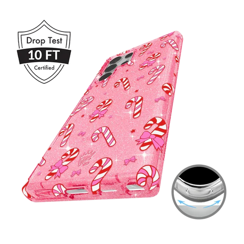 Pink Peppermint Princess Samsung Case