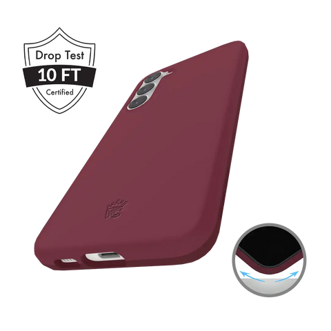 Burgundy 1990 Samsung Case