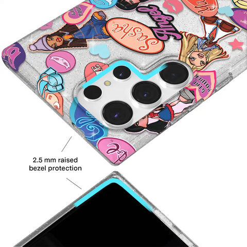 Bratz Pack Glitter Samsung Case