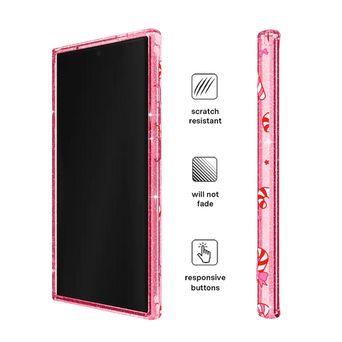 Pink Peppermint Princess Samsung Case
