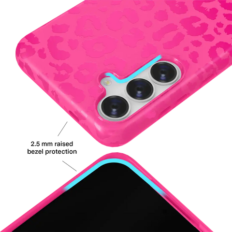Even Hotter Pink Leopard Samsung Case