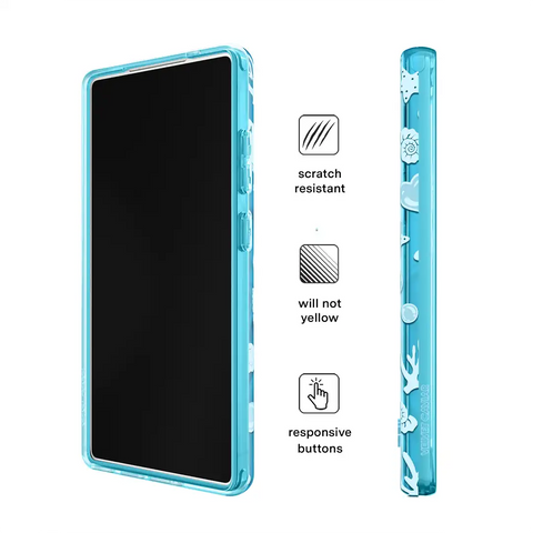 Aquamarine Holo Samsung Case