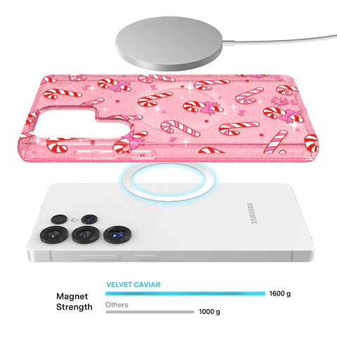 Pink Peppermint Princess Samsung Case