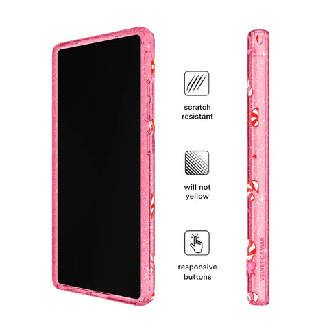 Pink Peppermint Princess Samsung Case