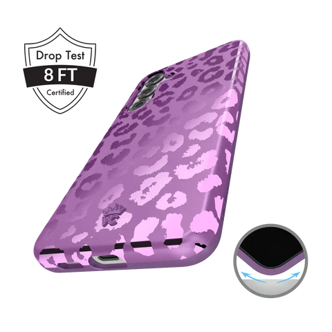 Amethyst Leopard Samsung Case