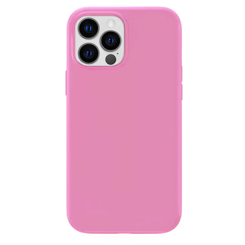 Silicone Hot Pink iPhone Case