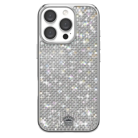 Chrome Caviar Crystals iPhone Case