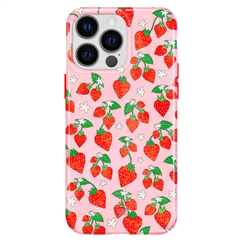 Strawberry Sweethearts iPhone Case